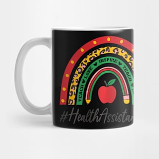 Health Assistant Rainbow Appreciation Day Back To School Mug